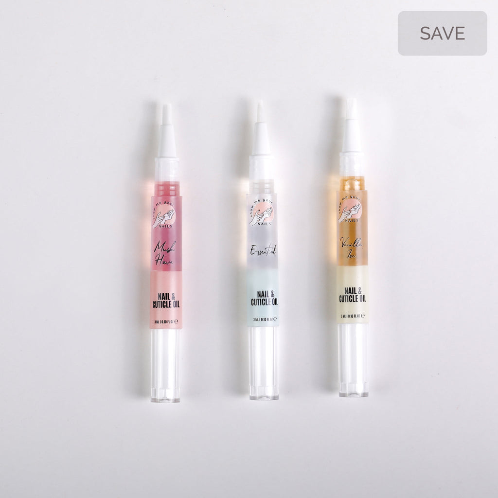 Nail & Cuticle Oil Trio Pack - Show Me Your Nails